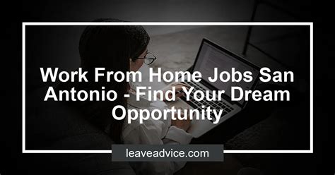 Find millions of jobs from thousands of job boards, newspapers, classifieds and company websites on indeed. . Work from home jobs in san antonio
